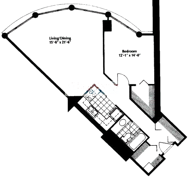 445 N Mcclurg Ct Floorplan - 10, 11 Tier